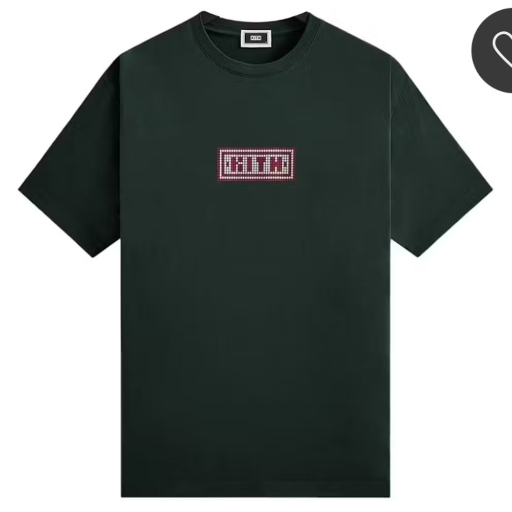 NWT, XXL Kith Blossom Logo Tee (Dark Green)